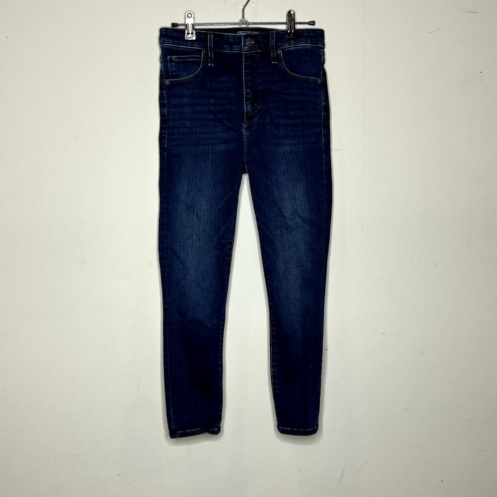Abercrombie & Fitch Dark Wash Simone High Rise Ankle Jeans‎ Women's Size 26